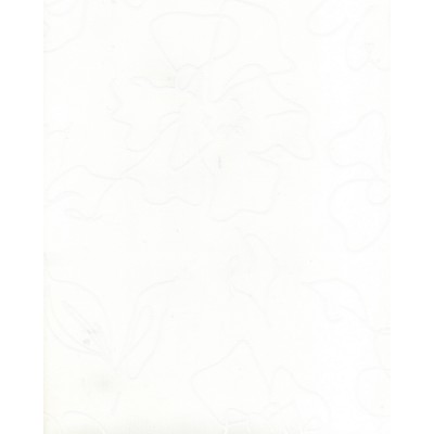 Тканевые ролеты Флора цвет белый