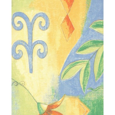 Тканевые ролеты Цитрус цвет голубой