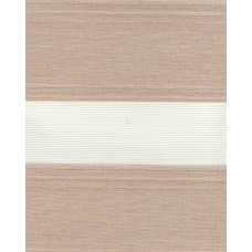 Ролеты тканевые Плиссе зебра цвет бежевый